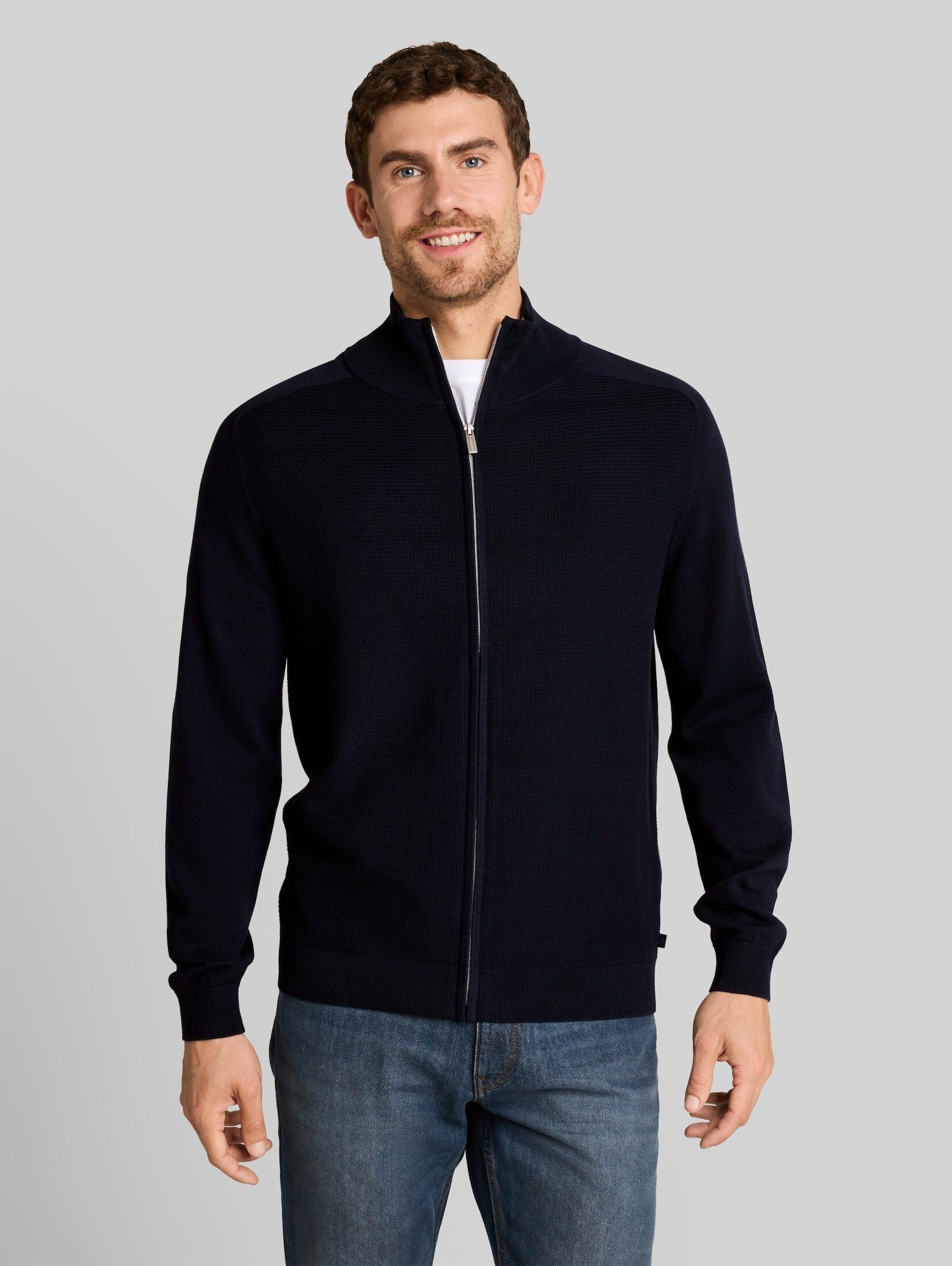 TOM TAILOR Cardigan Pullover & Strickjacken Strickjacke aus Baumwolle