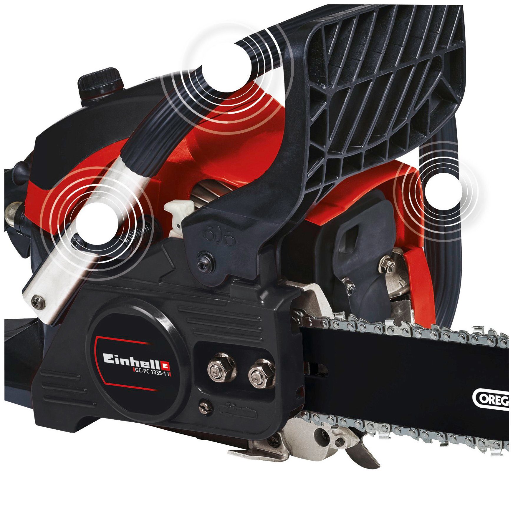 Einhell petrol chainsaw GC-PC 1335/1 I, 35 cm bar length