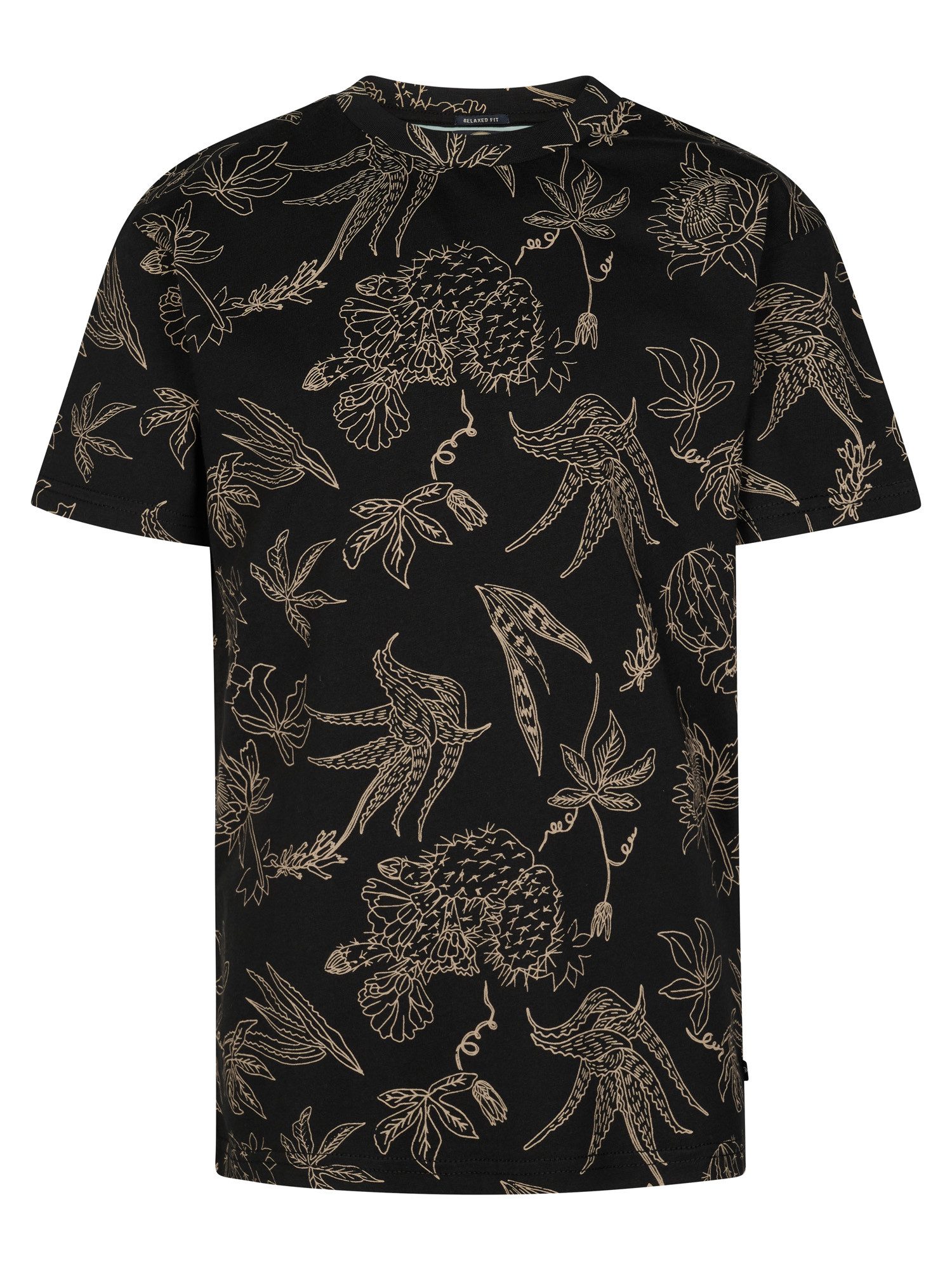 Petrol Industries T-Shirt Agave mit Allover-Print
