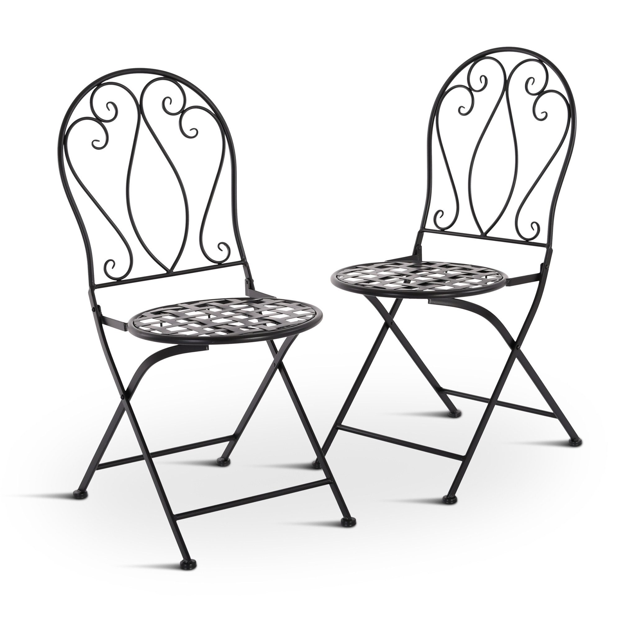 Raburg Gartenstuhl Eisenstuhl 2er-Set im Jugendstil, antike, Gartenstühle, günstig online kaufen