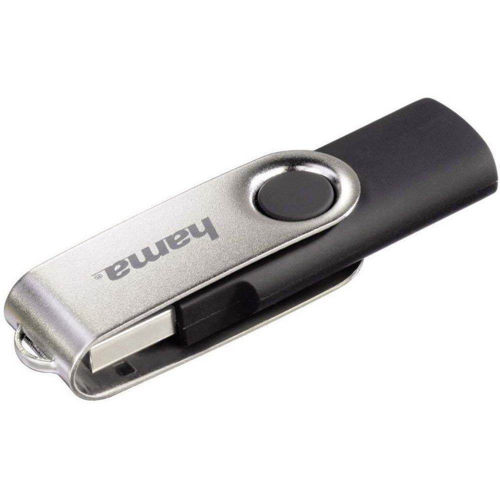 Hama Hama Rotate USB-Stick 8 GB Schwarz 90891 USB-A (USB 2.0) USB-Stick