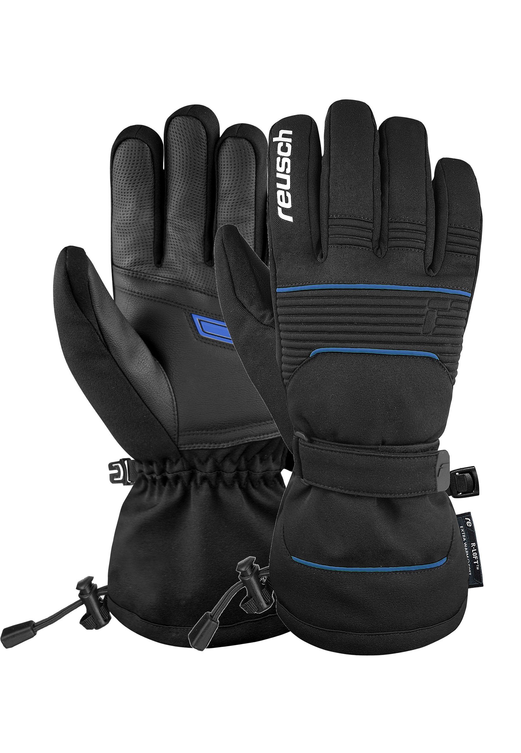 Skihandschuhe Crosby Reusch Design XT in blau-schwarz sportlichem R-TEX®