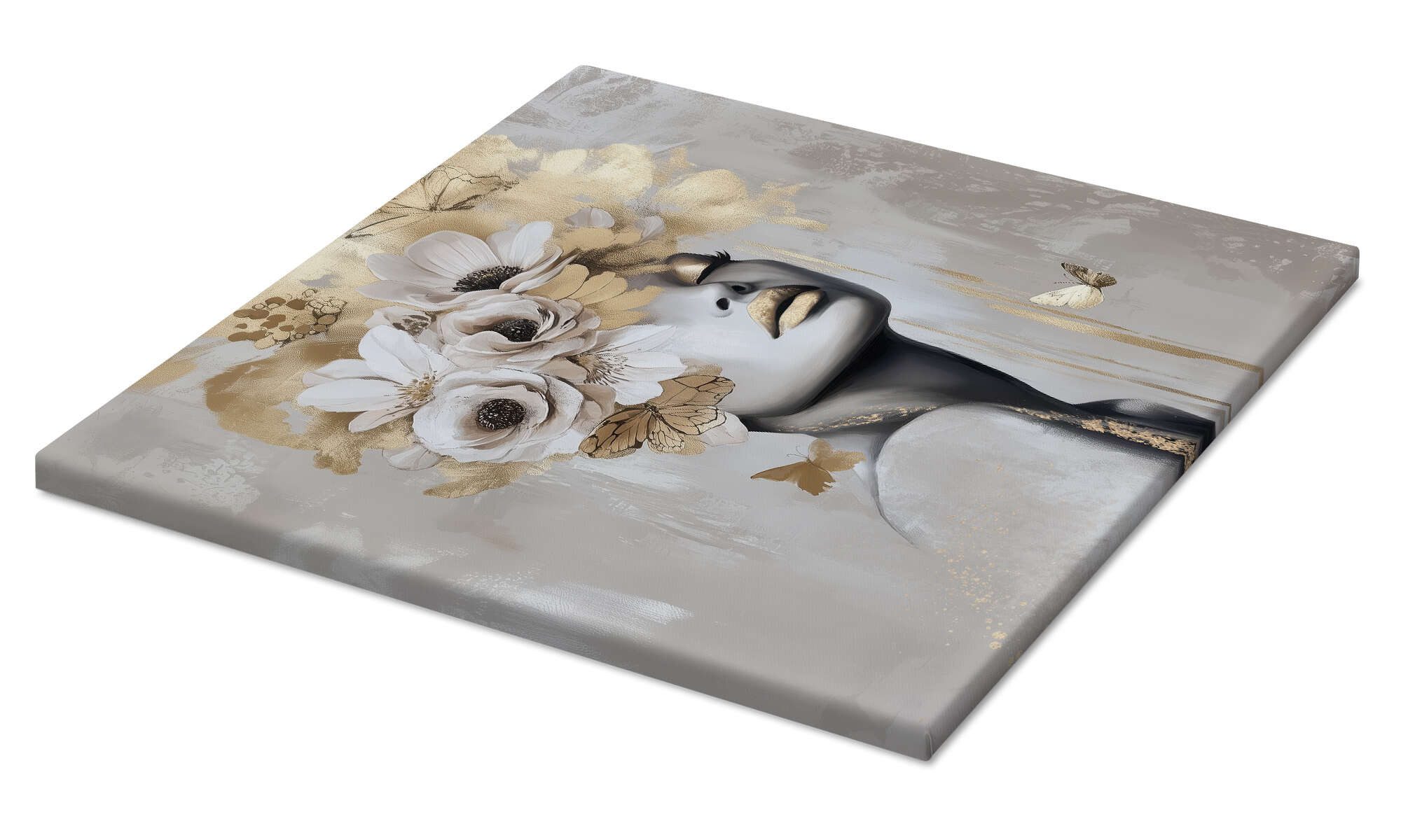 Posterlounge Leinwandbild Bella Eve, Mariposa Gold, günstig online kaufen
