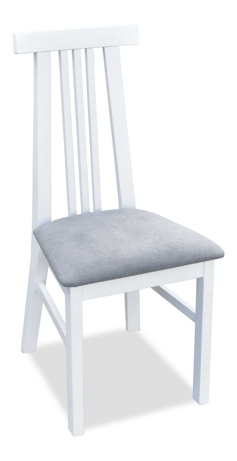 JVmoebel Stuhl Esszimmer Stuhl Designer Polster Lounge Textil Stoff Luxus Modern Neu (1 St) Weib | Stühle