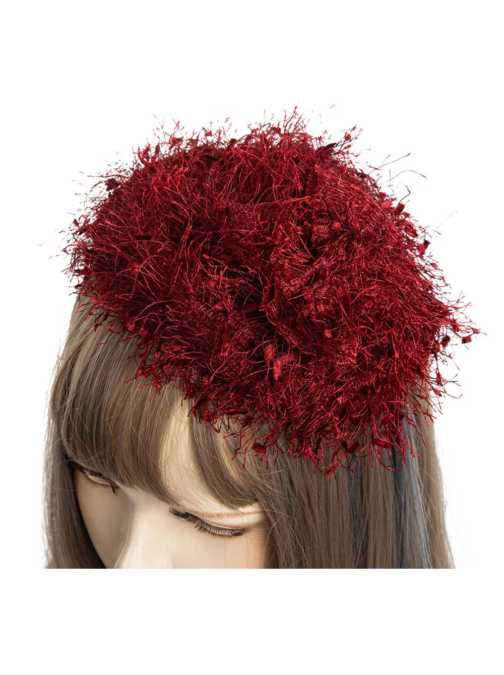 axy Haarreif Fascinator Haarreif Hut mit Scheife Headband Braut Kopfschmuck, Fascinator Cocktail Headwear