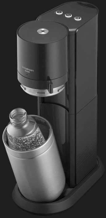 SodaStream Wassersprudler E-DUO Bundle, inkl. 1 CO2-Zylinder, 3x 1L Glasflasche & 1x 1L KSTF-Flasche