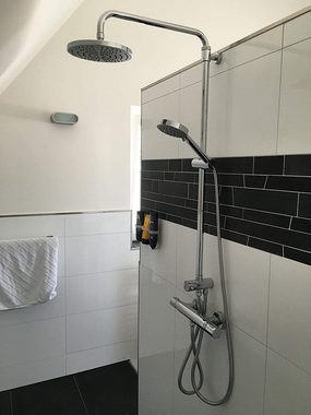 ADOB Duschsystem Wellnessdusche Porto Dois, wird einfach an Ihrer vorhandenen Armatur angeschlossen, kein Austausch dieser