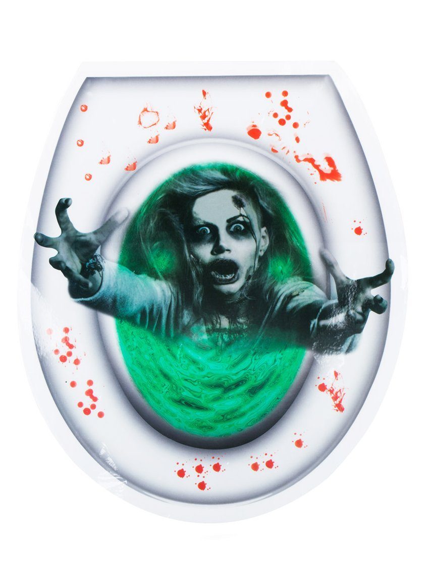 Boland Dekoobjekt Zombie WC Toilettenaufkleber