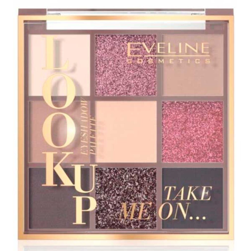 Eveline Cosmetics Lidschatten Look Up Lidschatten-Palette (9) Take Me On... 1Stück