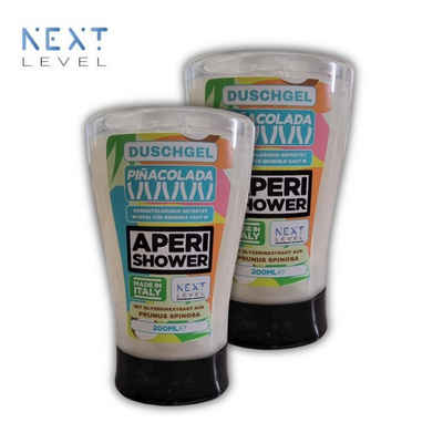 Aperi Shower by Next Level Duschgel Duschgel Set, Pina Colada, 2 x 200ml