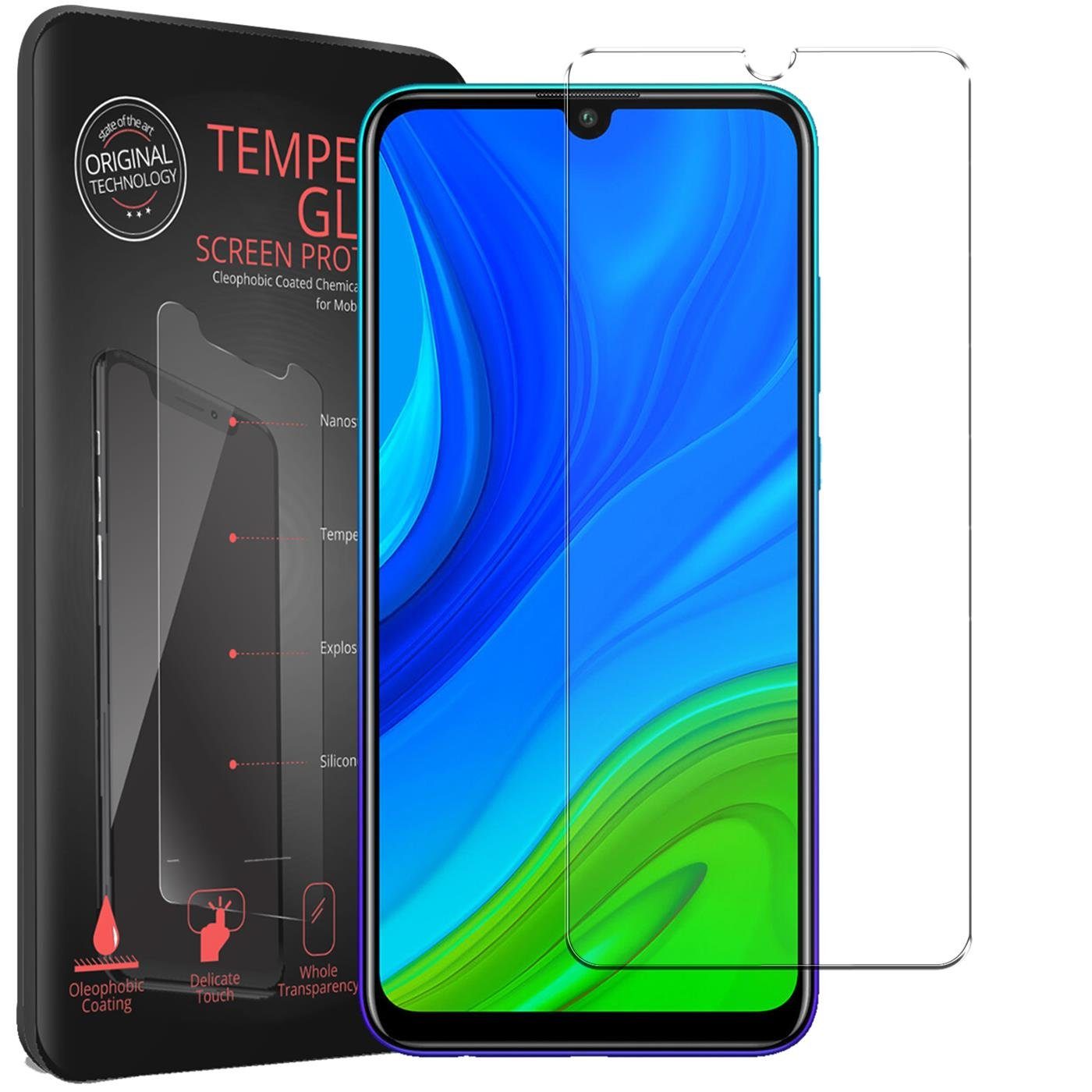 CoolGadget Schutzfolie Panzerfolie für Honor 20 Lite, (9H Härtegrad, 2x Schutzglas, 1xReinigungset), Displayfolie Panzer Schutzfolie 2 Stück für Honor 20 Lite Glas Folie