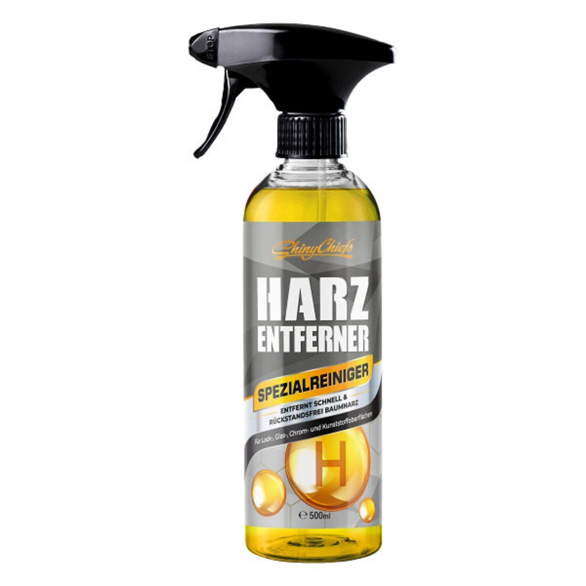 ShinyChiefs HARZENTFERNER Fahrzeugreinigung effektiv gegen Harz, Wachse, Teer Auto-Reinigungsmittel (1-St)