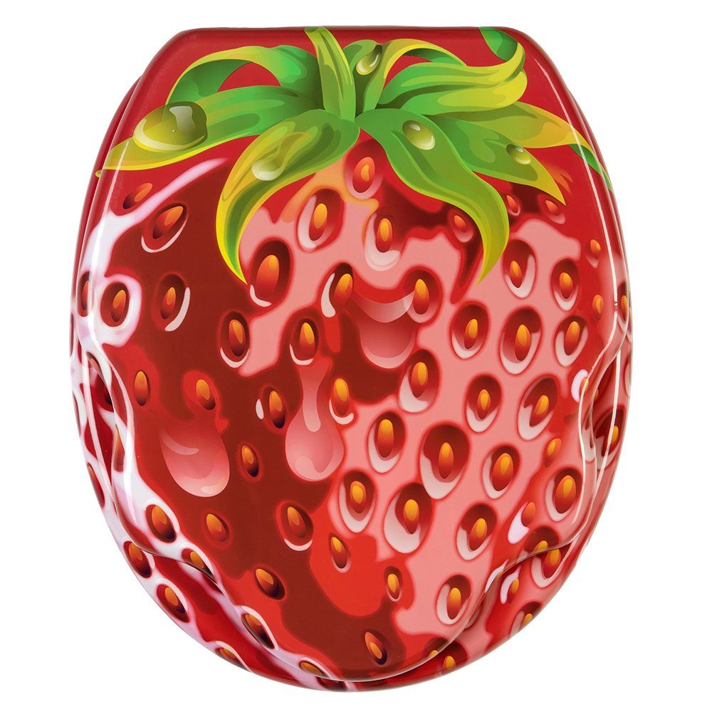 Sanilo WC-Sitz Strawberry, universell, leichte Montage, günstig online kaufen