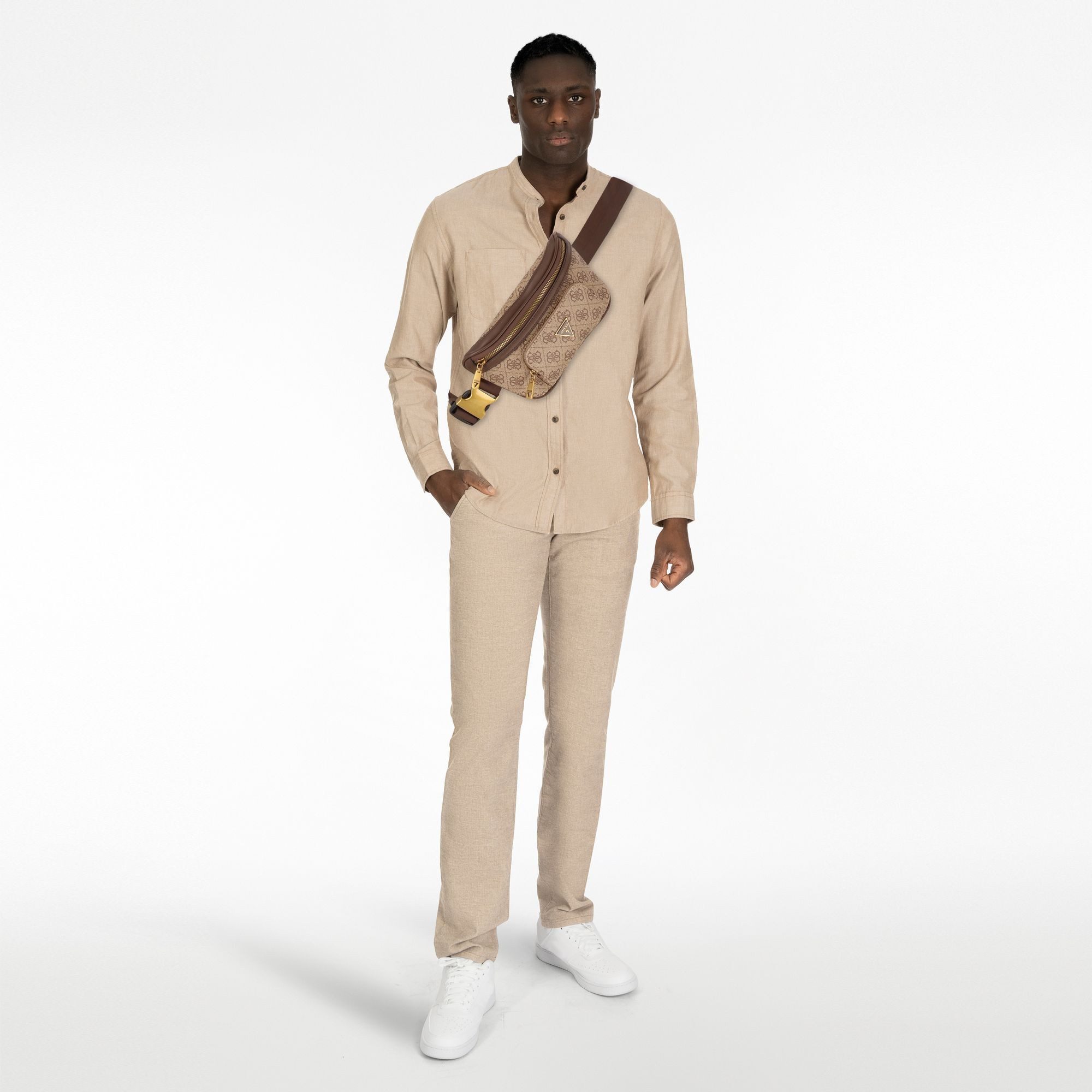 Guess Gürteltasche Vezzola, Polyurethan günstig online kaufen