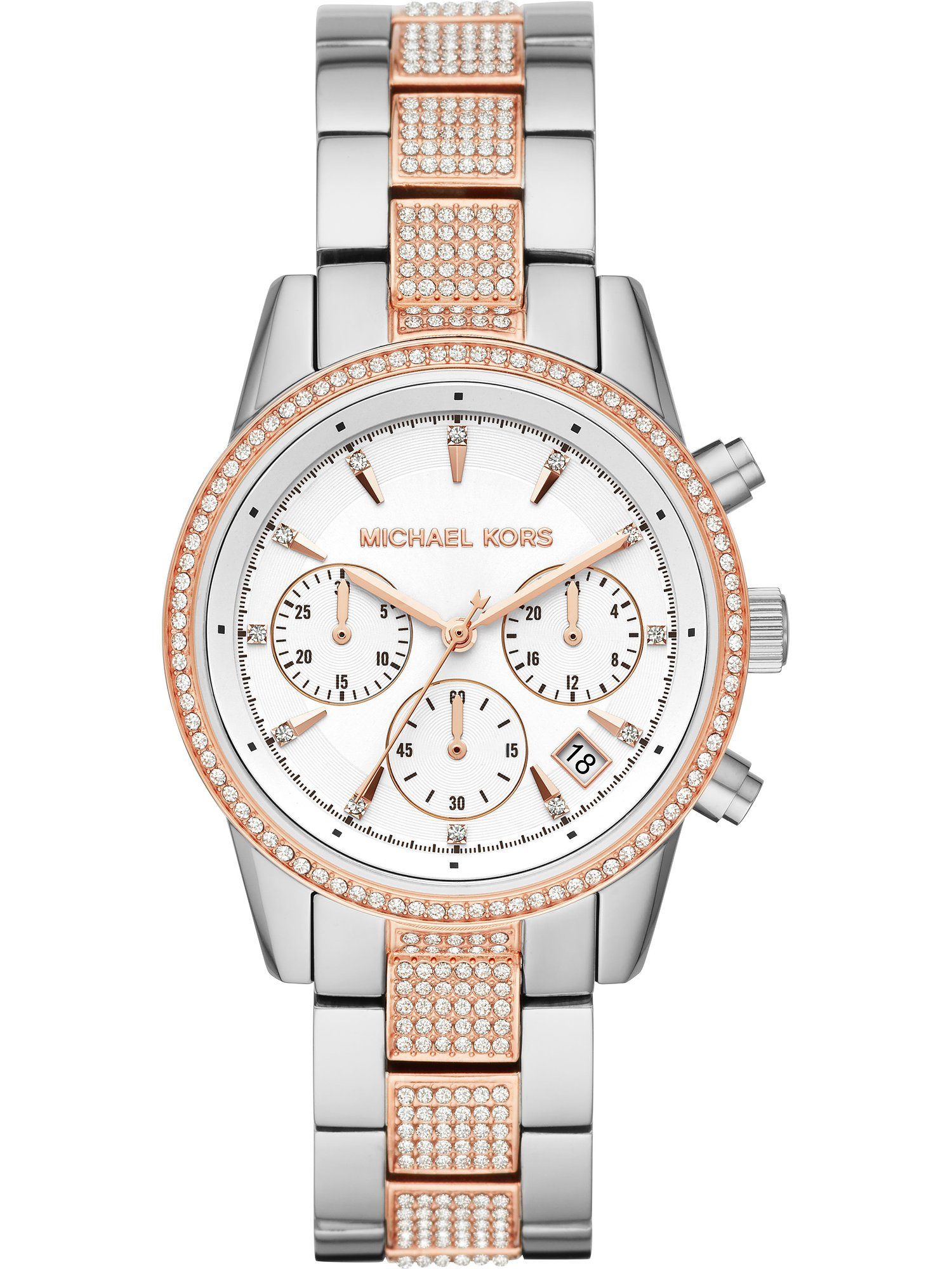 MICHAEL KORS Chronograph Michael Kors Damen-Uhren günstig online kaufen