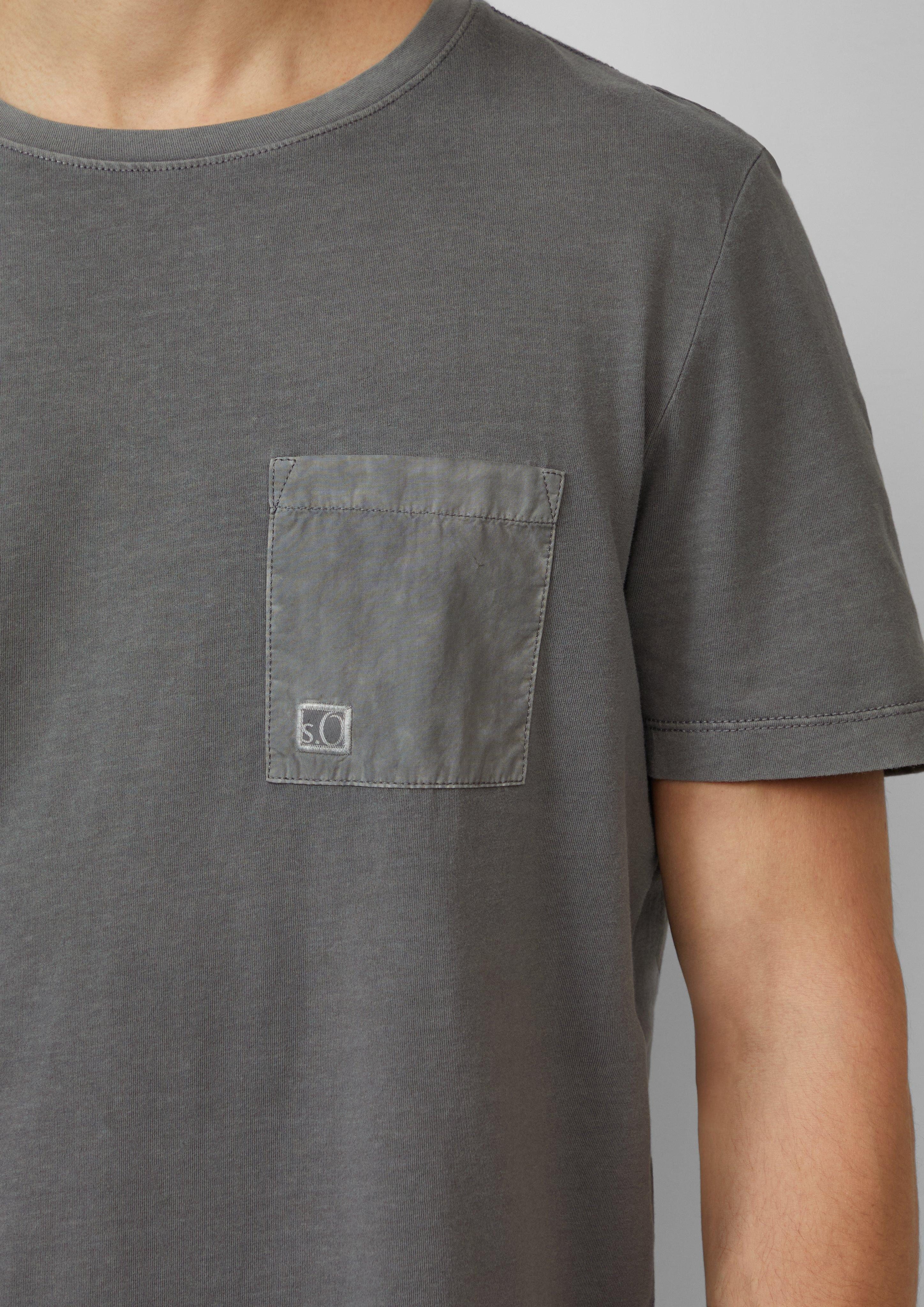 s.Oliver Kurzarmshirt T-Shirt mit Brusttasche und günstig online kaufen