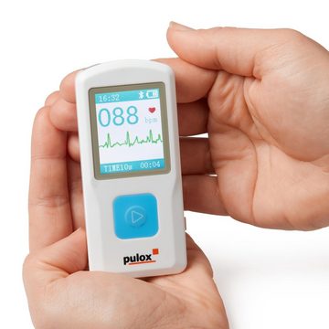 pulox EKG-Gerät PM10 Mobiles Einkanal EKG mit USB und PC Software