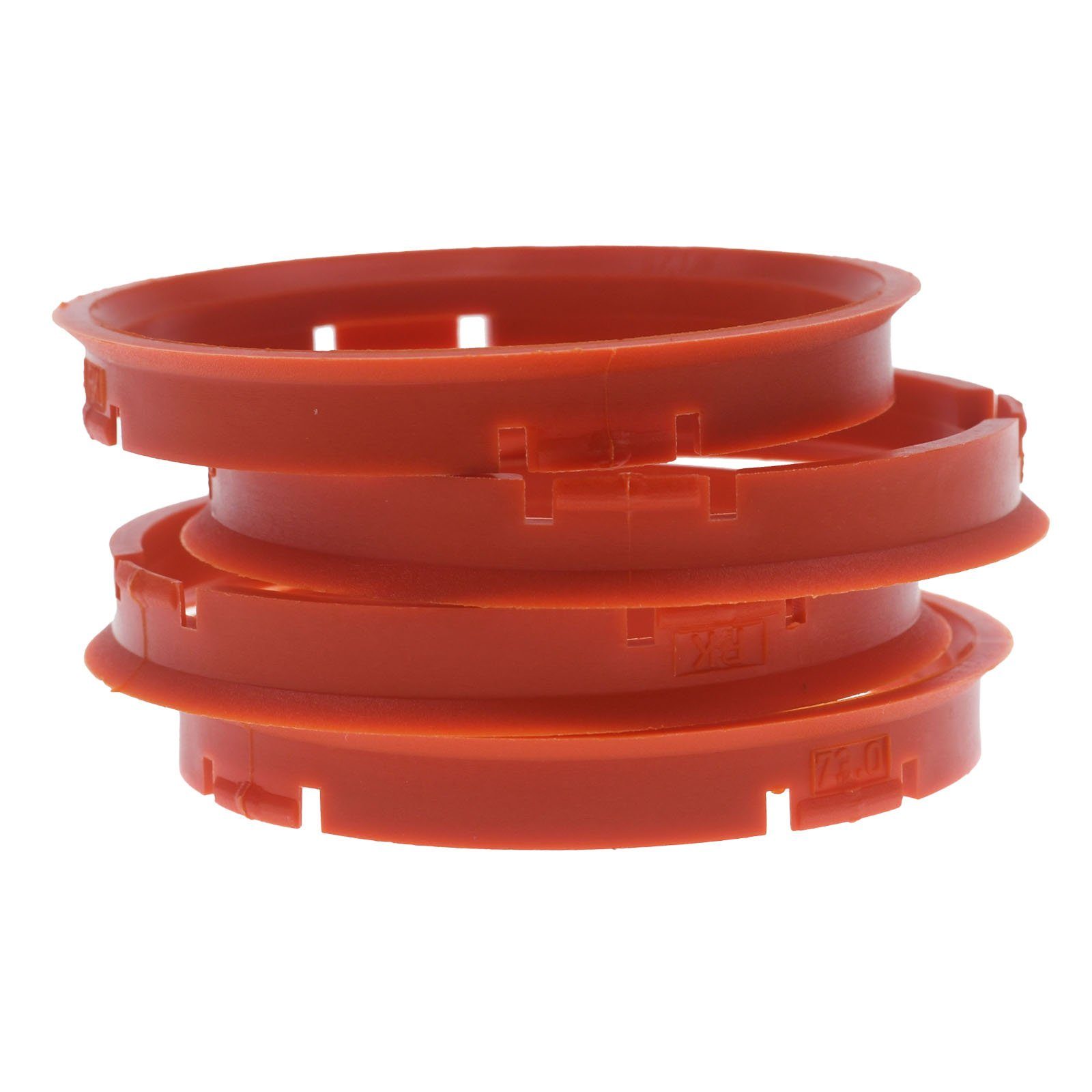 RKC Reifenstift 4x 73,0 mm Maße: Felgen Orange Germany, Zentrierringe in Ringe x 67,1 Made