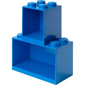 Room Copenhagen Spielzeugtruhe LEGO Regal Brick Shelf 8+4, Set