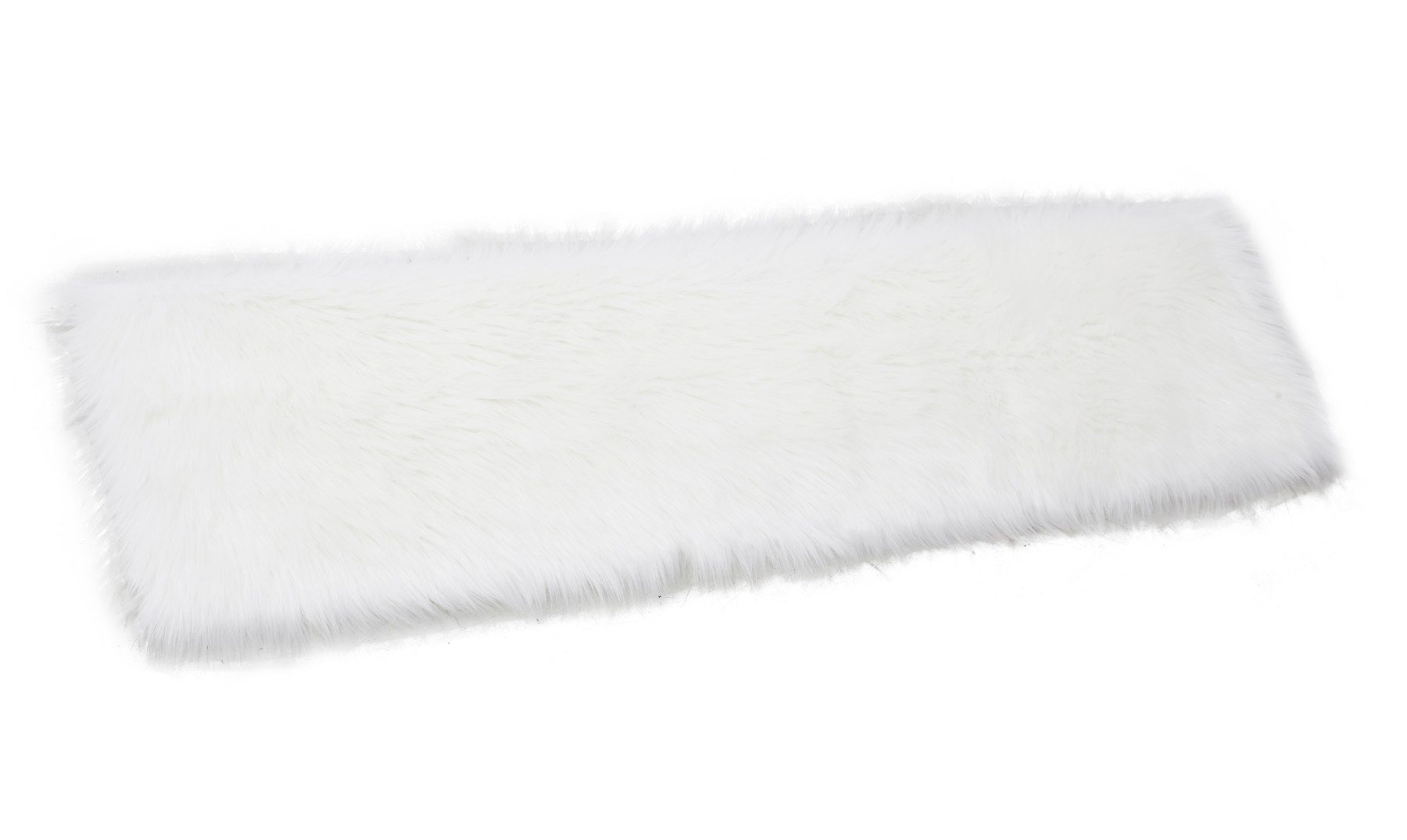 Dekoleidenschaft Tischläufer aus Kunstfell creme / weiß, verschiedene Größe günstig online kaufen