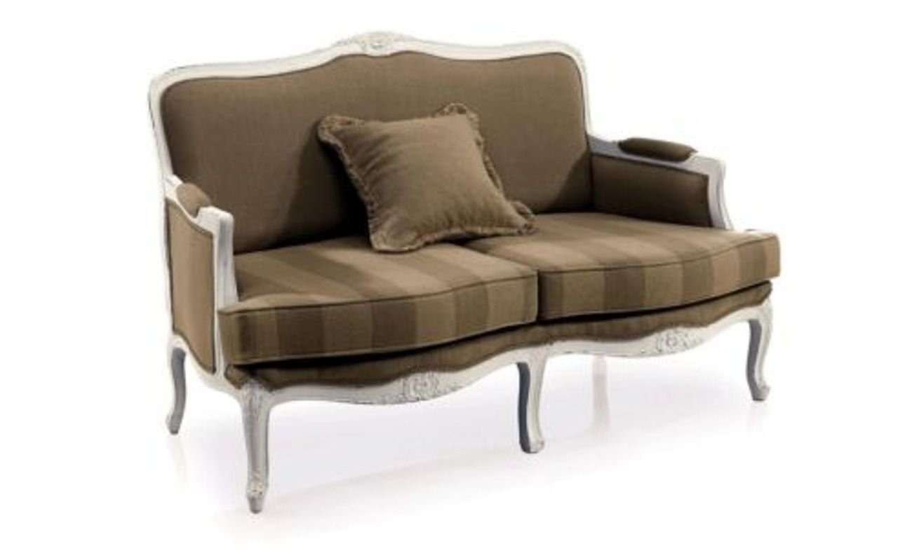 Polster JVmoebel Sofas Doppelsofa Textil Couchen neues Luxus Design Sofa 2-Sitzer,