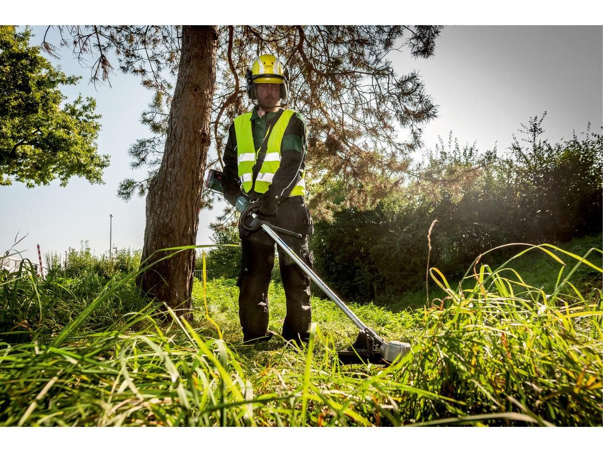 metabo Akku-Rasentrimmer FSD 36-18 LTX BL 40, 40 cm Arbeitsbreite Faden, (6 St), ohne Akku und Ladegerät, mit Doppelfadenspule