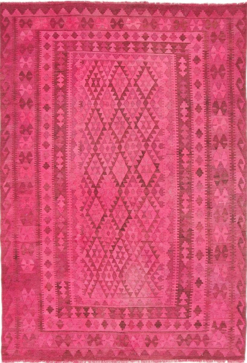 Orientteppich Kelim Afghan Heritage Limited 203x292 Handgewebter Moderner, Nain Trading, rechteckig, Höhe: 3 mm