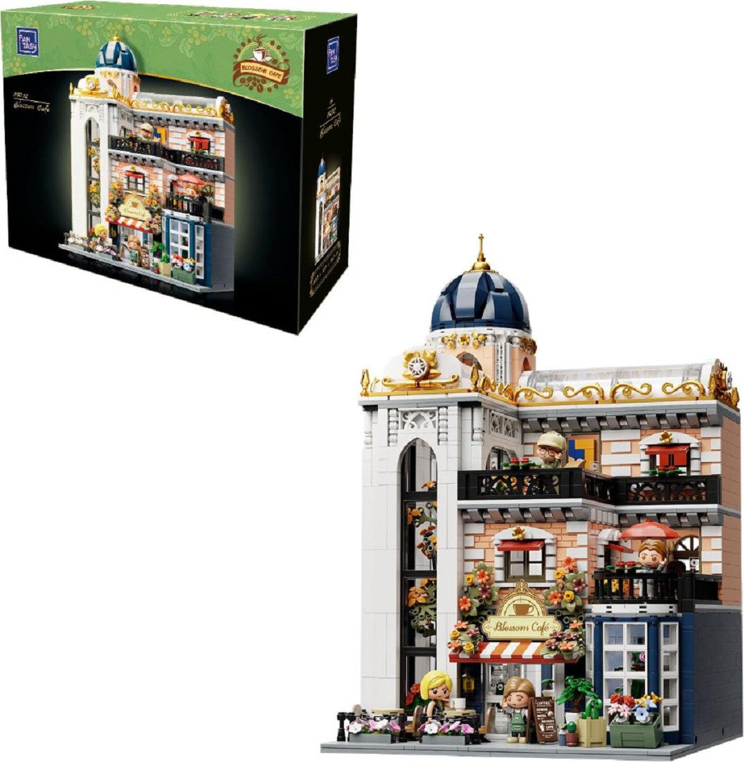 Pantasy Pantasy 85032 Blossom Café 2.850 Teile Klemmbausteine Konstruktions-Spielset, (2850 St)