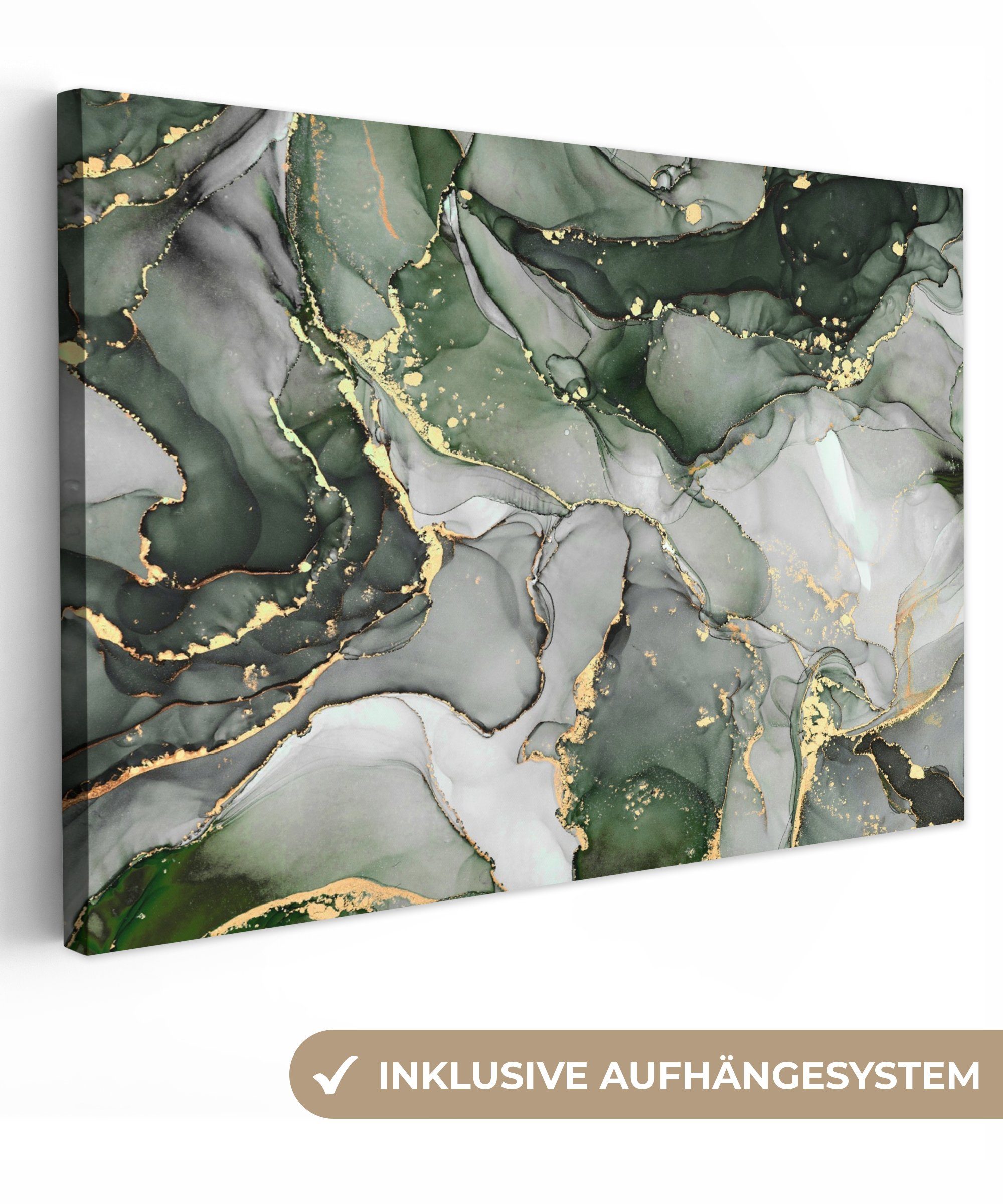 OneMillionCanvasses® Leinwandbild Luxus - Marmor - günstig online kaufen