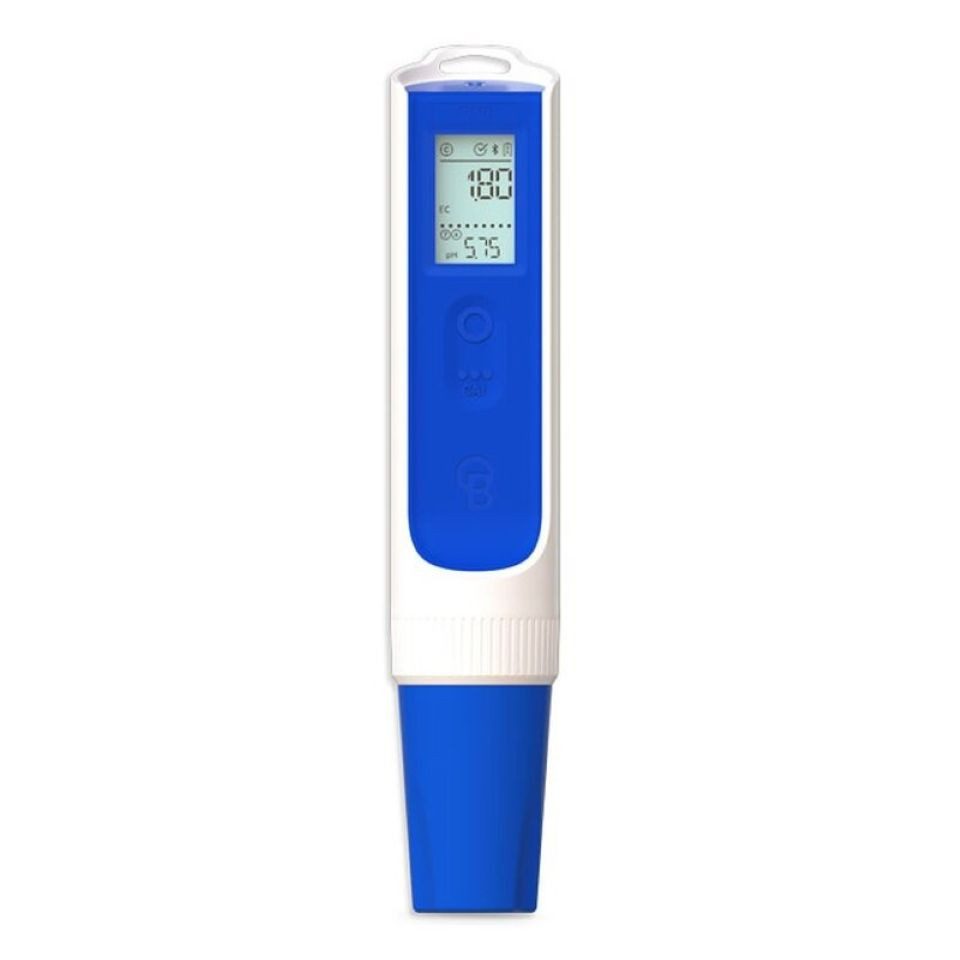 Bluelab Corporation pH-Messgerät OnePen, 3-in-1 Messgerät für pH, EC und Temperatur, Kompatibel mit Edenic App