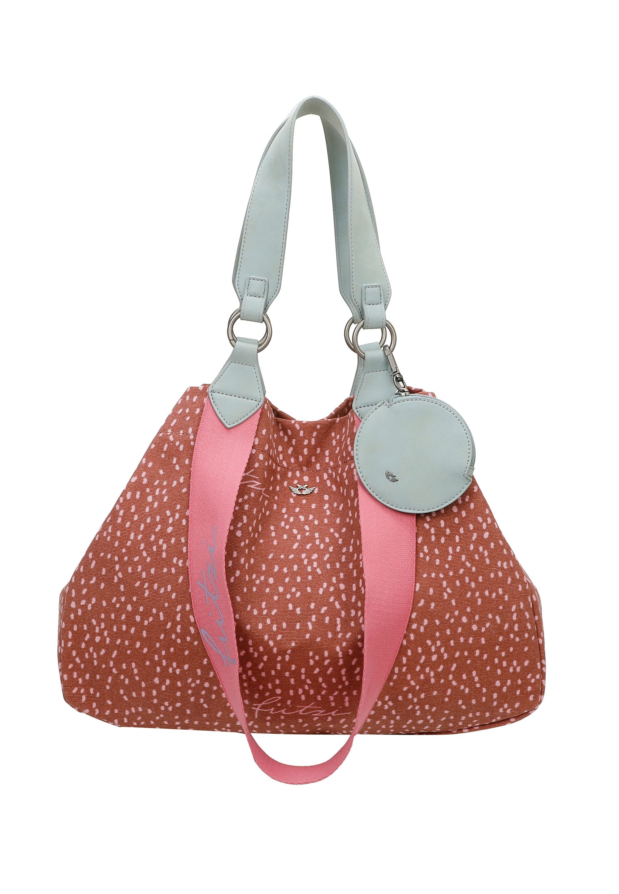Schultertasche Izzy Medium Limited Fritzi Print