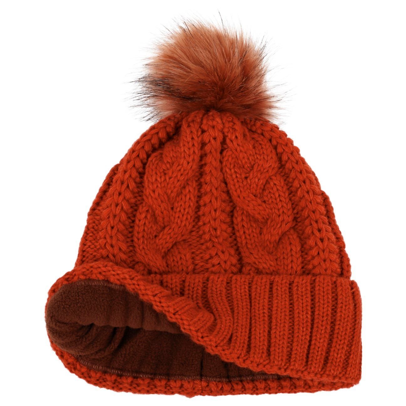 McBurn Bommelmütze (1-St) Bommelmütze mit Umschlag, günstig online kaufen