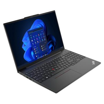 Lenovo ThinkPad E16 G1, fertig eingerichtetes Business-Notebook (40,60 cm/16 Zoll, AMD Ryzen 7 7730U, Radeon™ RX Vega 8, 500 GB SSD, #mit Funkmaus +Notebooktasche)