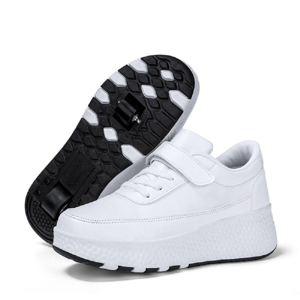 HUSK'SWARE Rollschuhe, (Rollschuh-Sneaker, zwei Rädern, verstärkter Aufbau), Leichte Rollschuh-Sneaker mit zwei Rädern,atmungsaktives Material