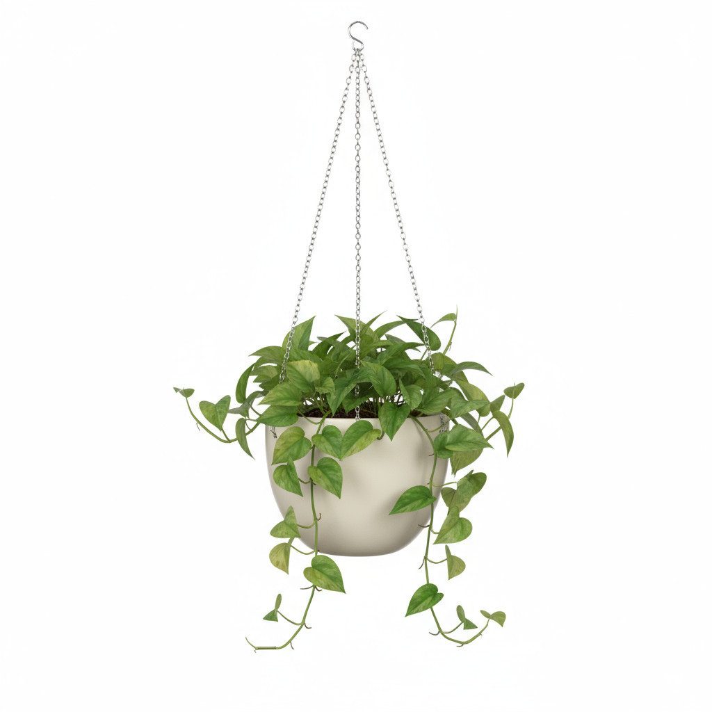 Scheurich Blumentopf 18/835 Hanging Pot, Blumentopf aus Keramik, ØxH: 18x14,8 cm