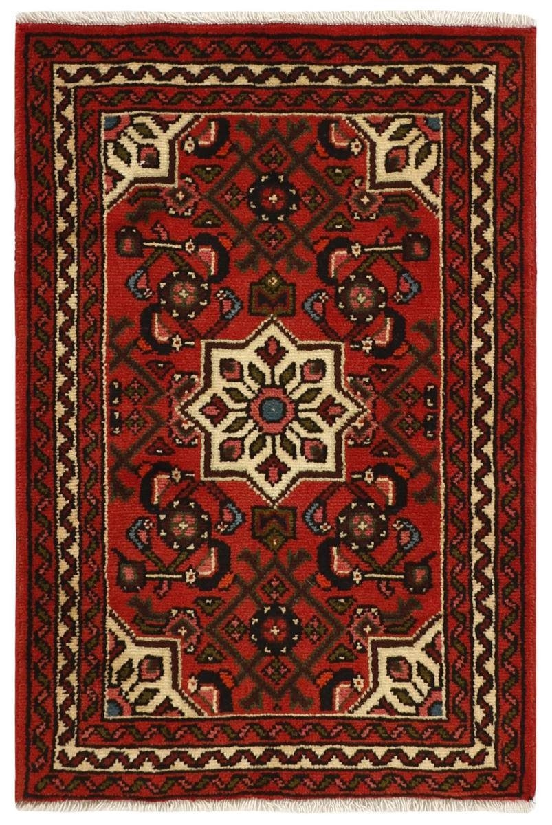 Orientteppich Hosseinabad Perserteppich, mm Nain 66x97 rechteckig, Trading, 12 Handgeknüpfter / Höhe: Orientteppich