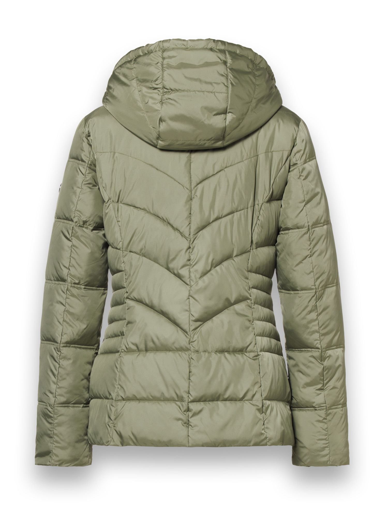 District Winterjacke Montana (mit Kapuze, gefüttert, wasserabweisend) olivegrün Damen