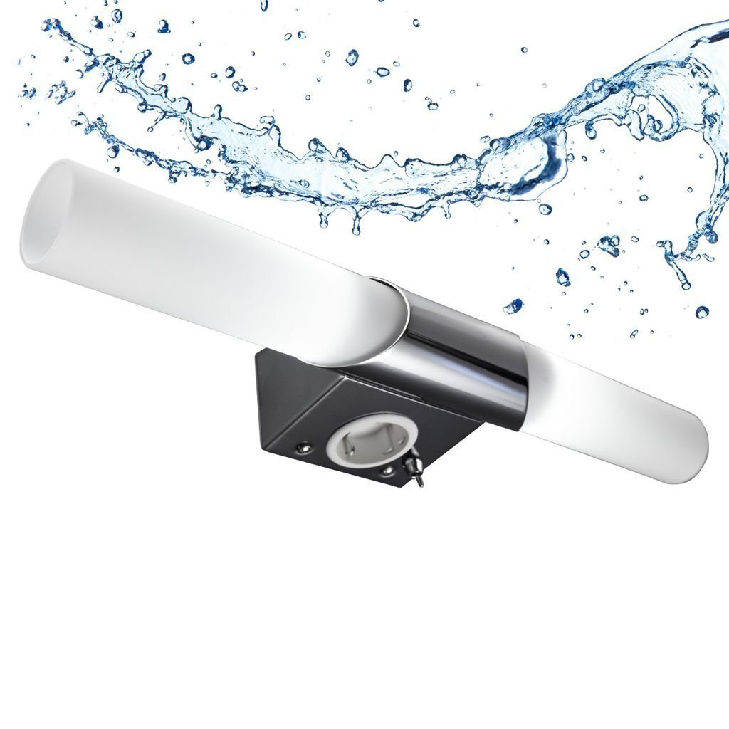 B.K.Licht Wandleuchte LED Spiegelleuchte Wandlampe modern 2 flammig IP20 - günstig online kaufen