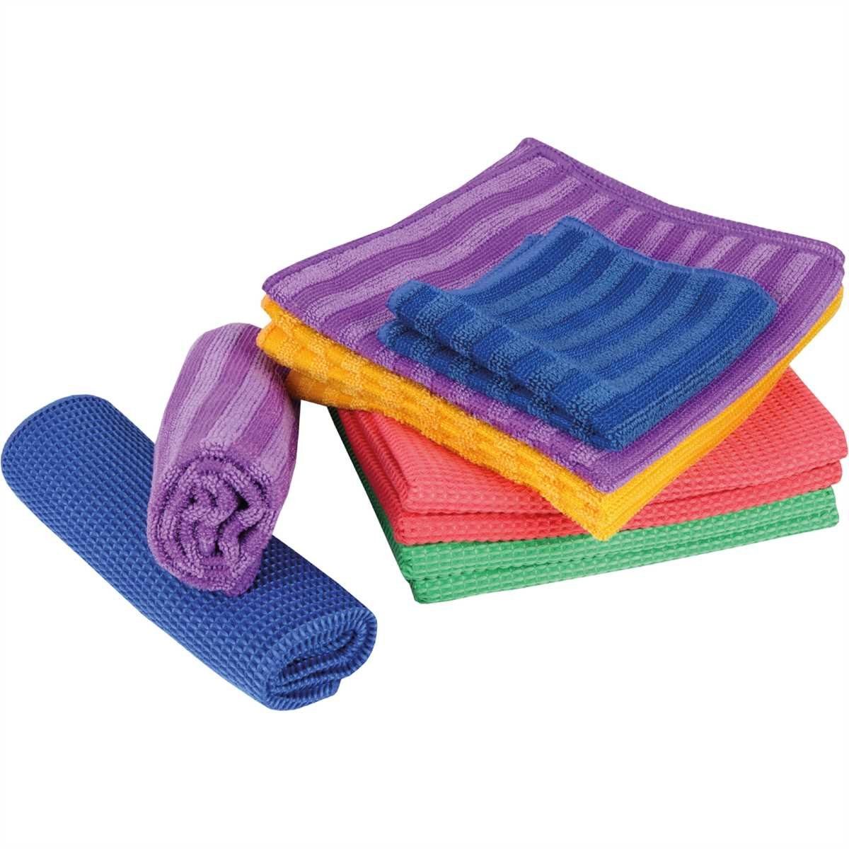 Bestlivings Geschirrtuch Mikronell Extreme³ - Handtuch, (10-tlg), Duo- und Kapillartücherset für Küche, Bad und mehr. Fusselfrei