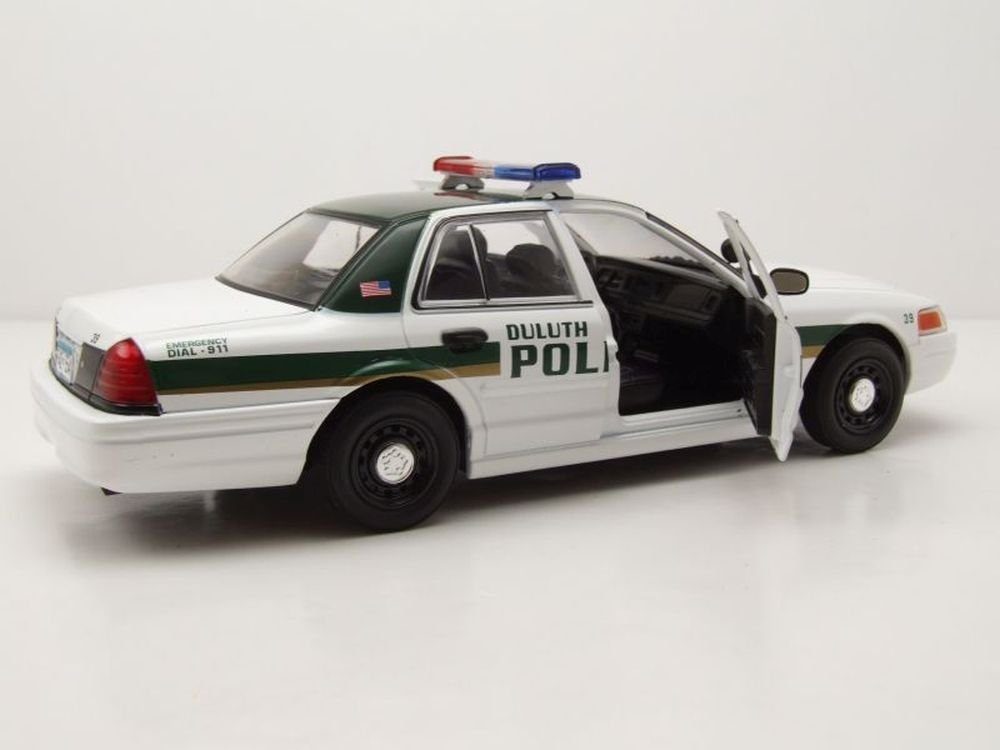 GREENLIGHT collectibles Modellauto Ford Crown Victoria 2006 weiß Police Interceptor Fargo TV-Serie, Maßstab 1:24