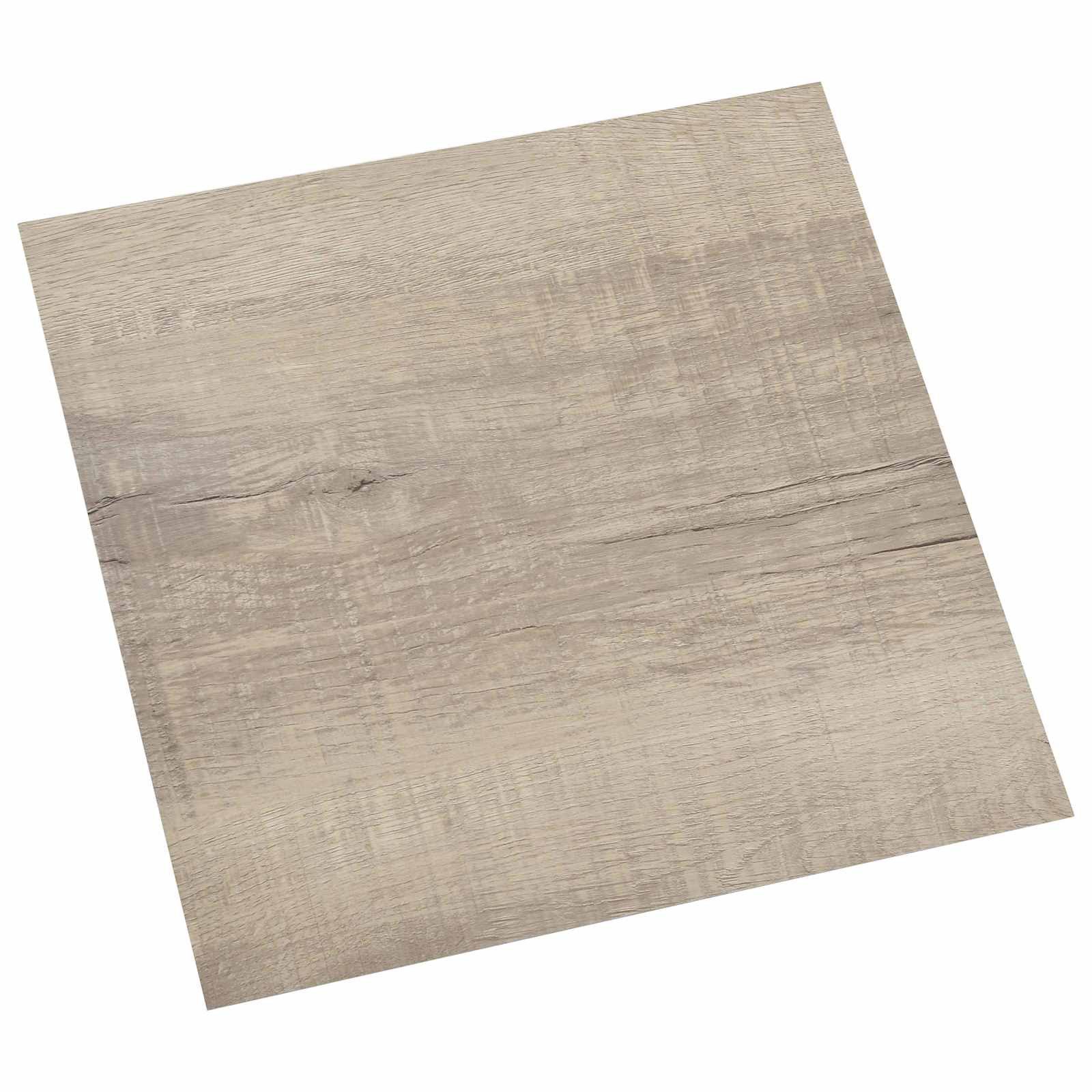 vidaXL Teppichboden Selbstklebende Bodenplanken 30,5 x 30,5 cm 20 pcs PVC Altholz, Quadratisch