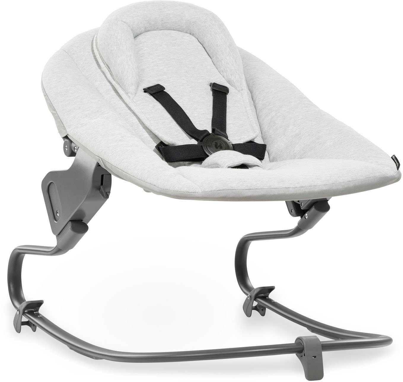 Babywippe Alpha Bouncer Premium, Light Grey