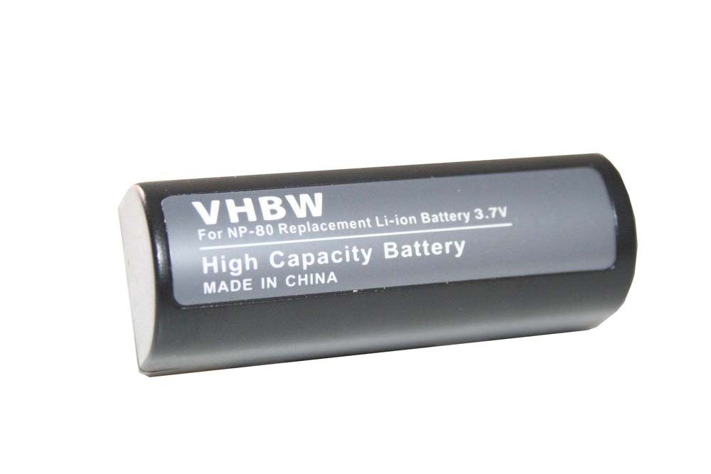 vhbw kompatibel mit Toshiba PDR-M70, PDR-M60, PDR-M5, PDR-M4 Kamera-Akku Li-Ion 1800 mAh (3,7 V)