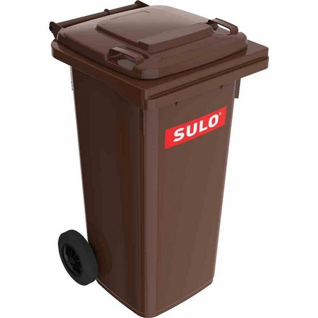 SULO Mülleimer “Kunststoff-Müllgroßbehälter braun 120 l MGB Kunststoff”