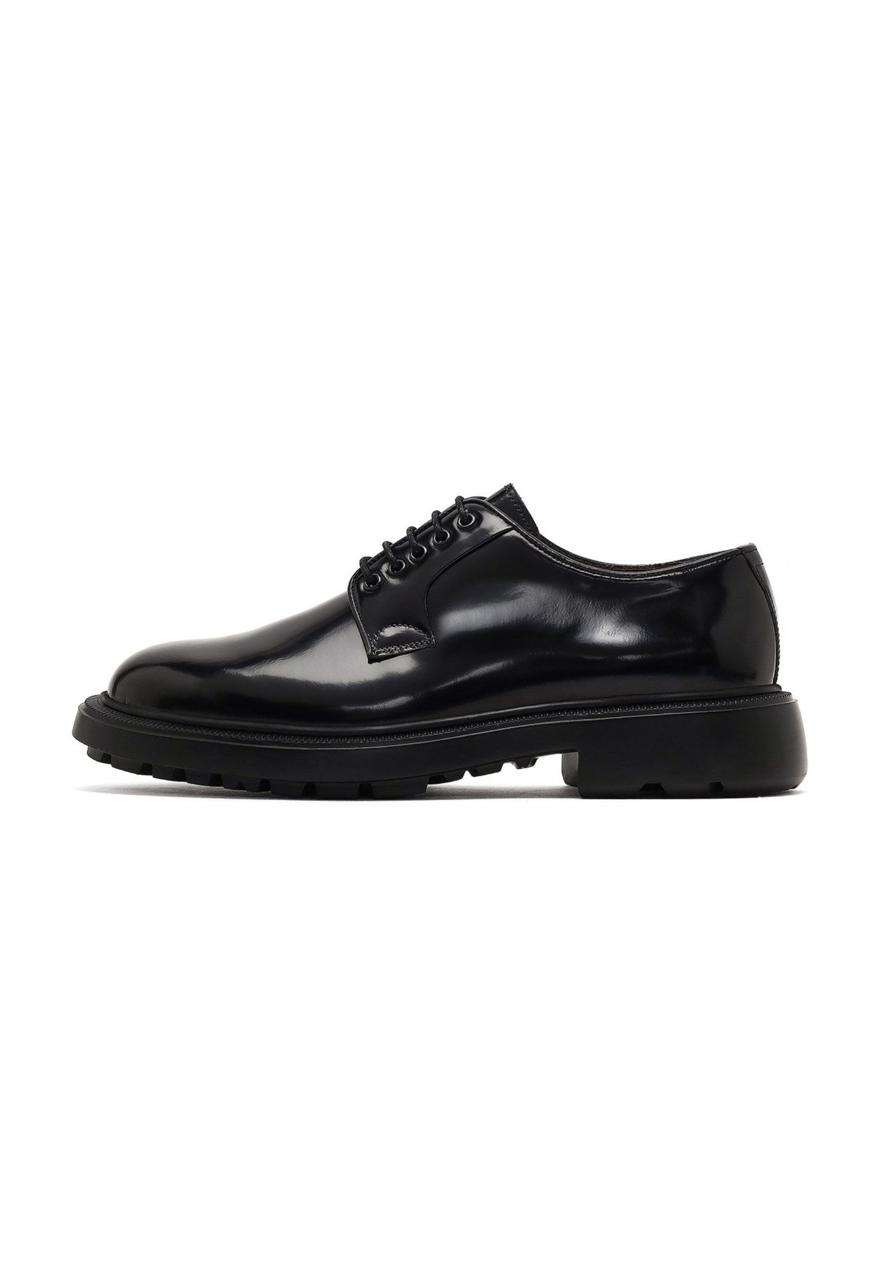 Freizeit-Schnürschuhe aus Leder Schnürschuh