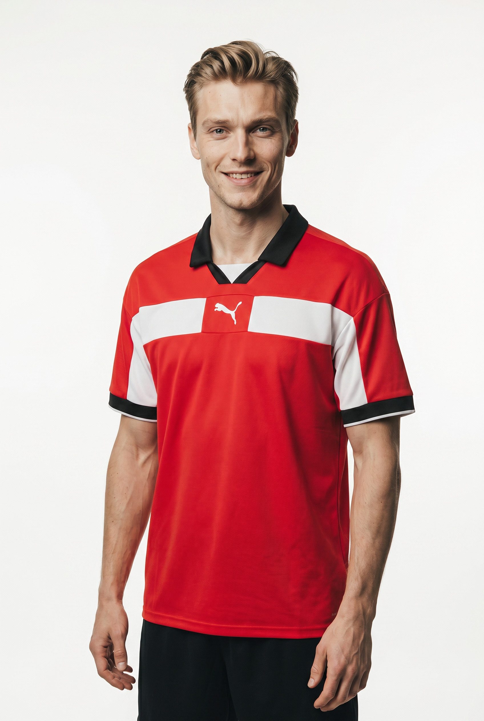 PUMA Fußballtrikot TEAMCLASSIC MATCH JERSEY Fußball, Kurzarm, sportlicher Stil, aus Polyester