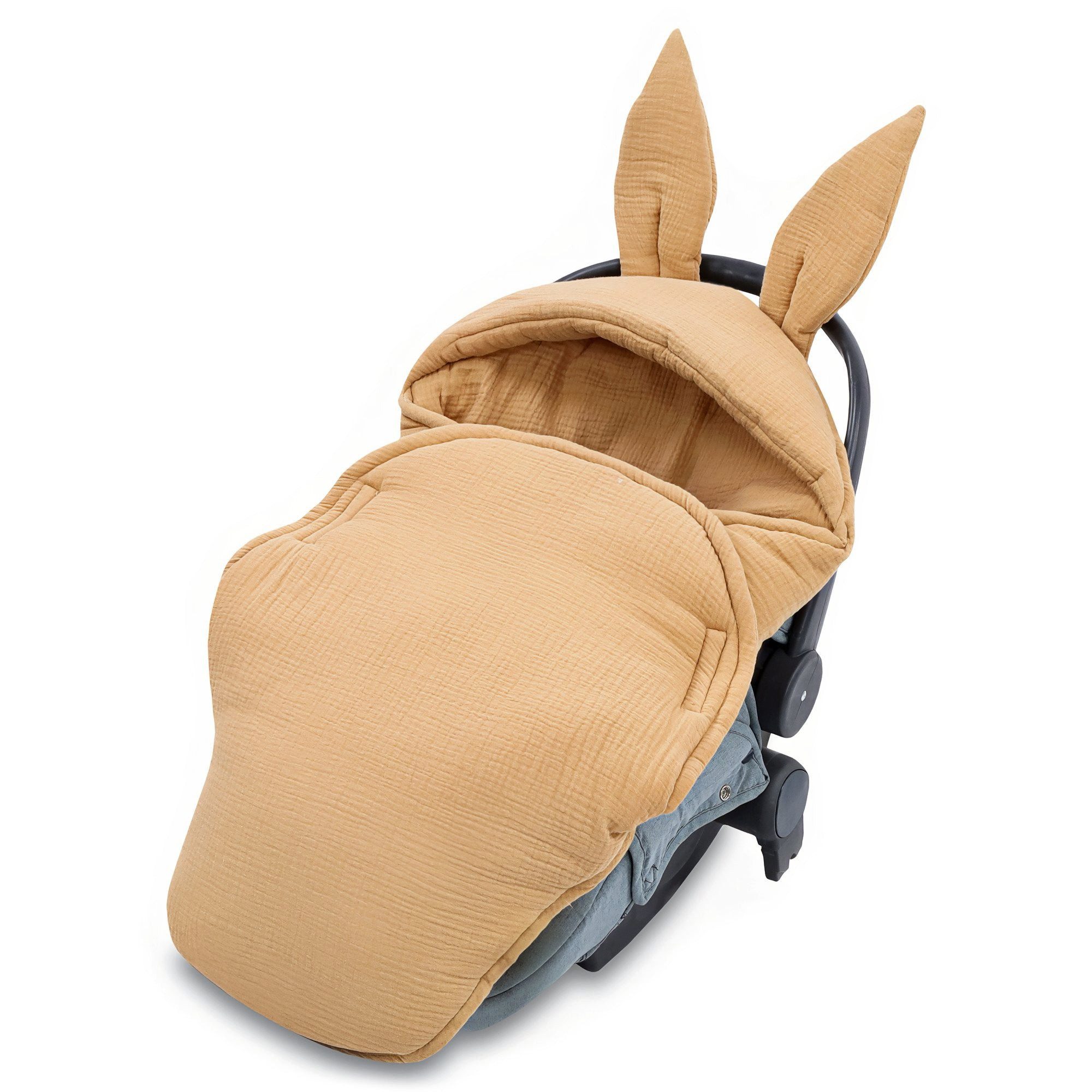 Einschlagdecke Einschlagdecke Musselin 80x87 cm Beige, Totsy Baby günstig online kaufen