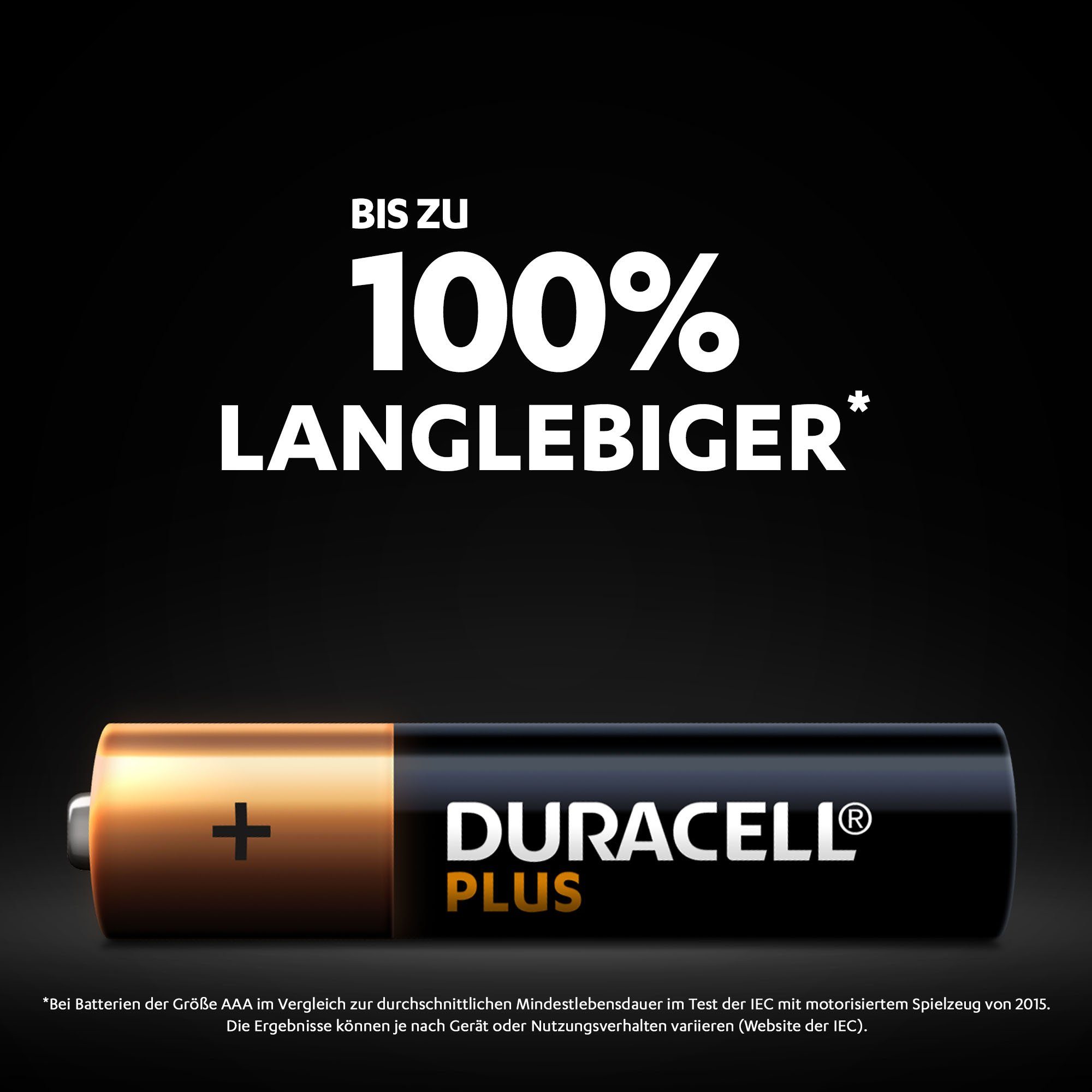 Plus V, Duracell 16er 16 St), AAA Pack Set (1,5 Batterie, LR03 Battrie