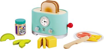 Hape Kinder-Toaster Kling, Pop-Up-Toaster-Set, (12-tlg), aus Holz