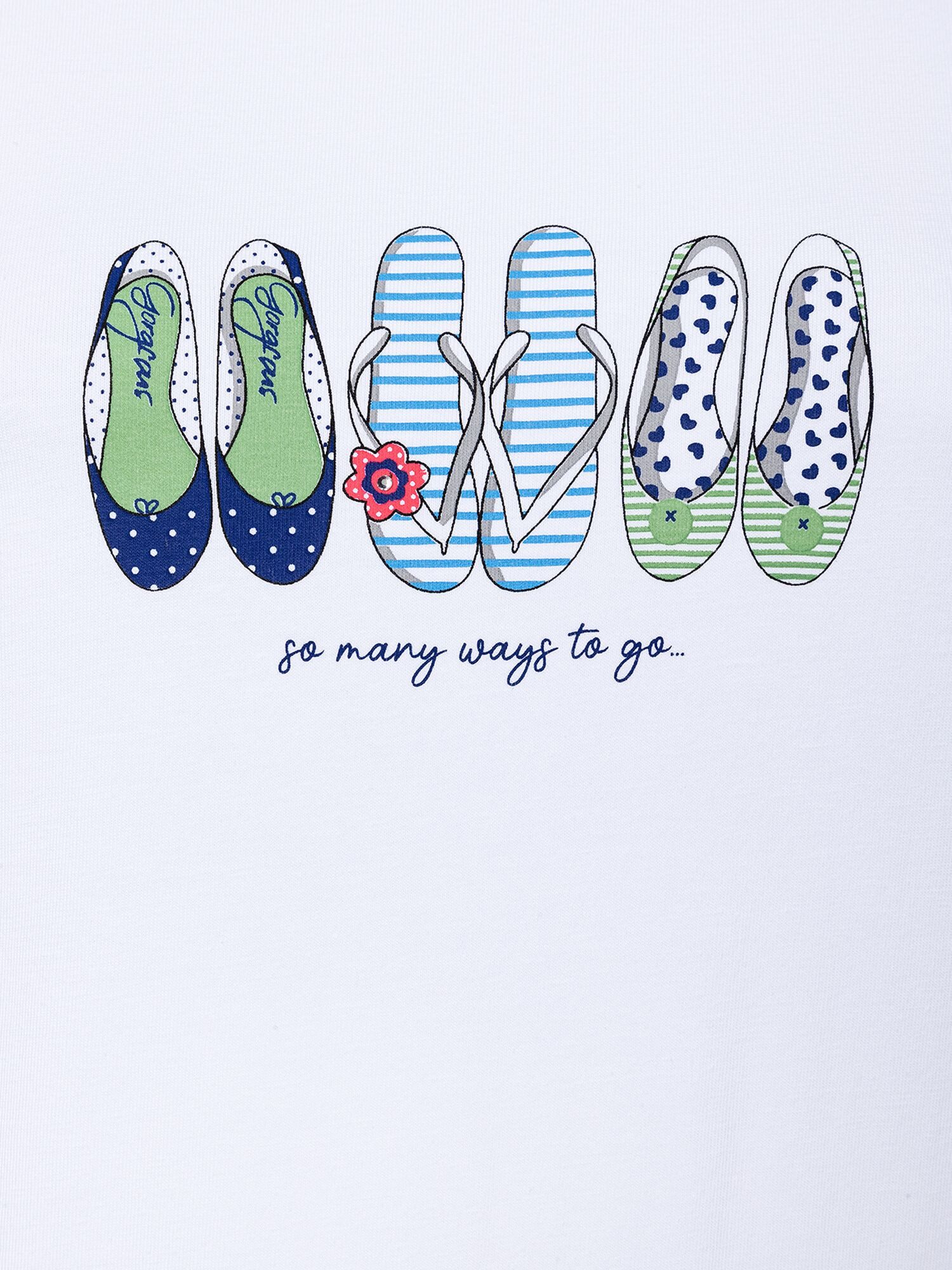 MORE&MORE Kurzarmshirt Kurzarmshirt